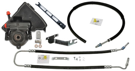 Contents of a Typical Power Steering Pump & Hose kit