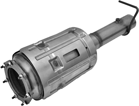 Typical Diesel Particulate Filter (DPF)
