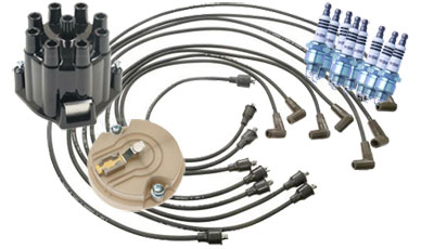 Typical Tune-Up Kit with Spark Plugs