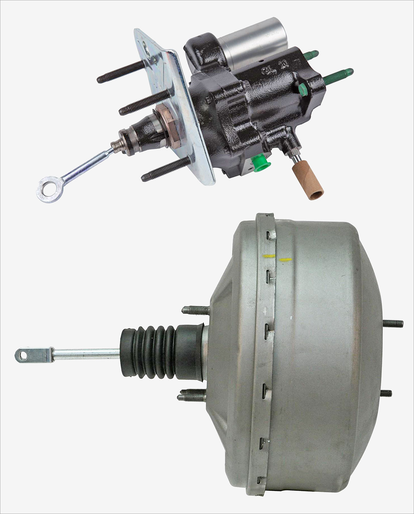 Hydroboost (top) & Vacuum Power Brake Boosters