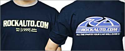 RockAuto Navy T-Shirts